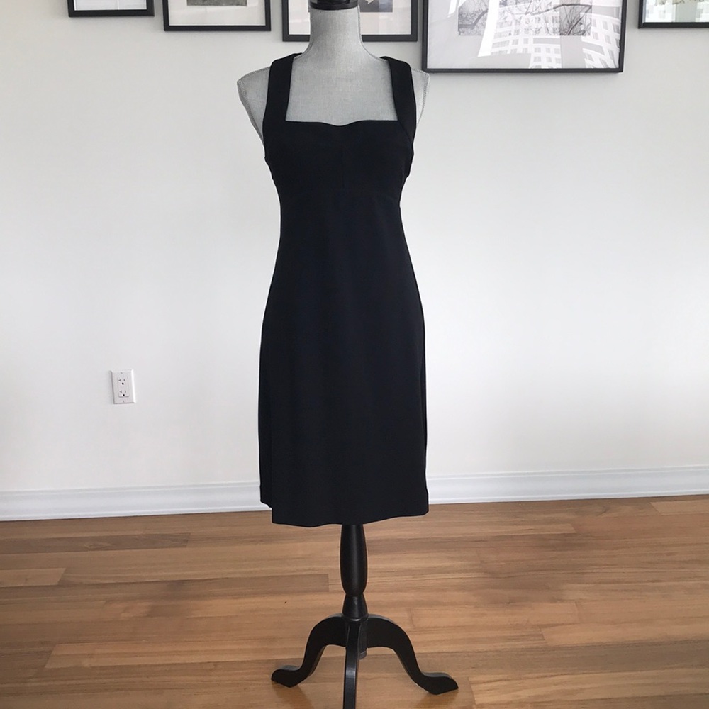 Banana Republic elegant black dress size 4-8